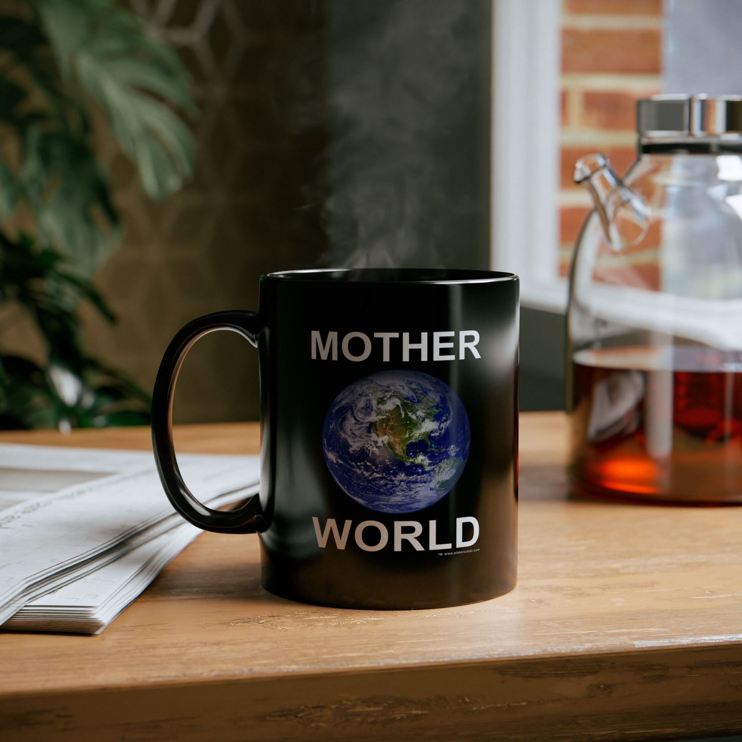 MOTHERWORLD Mug 11oz Black Mug