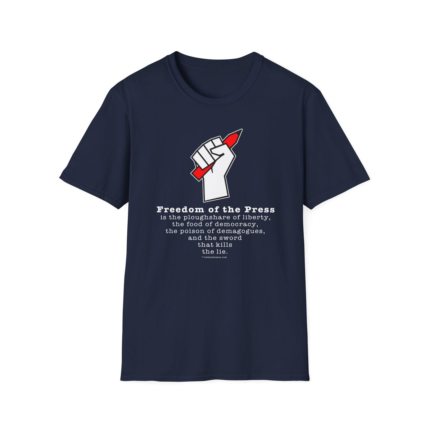 "Freedom of the Press" Unisex Softstyle T-Shirt