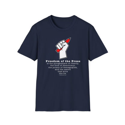 "Freedom of the Press" Unisex Softstyle T-Shirt