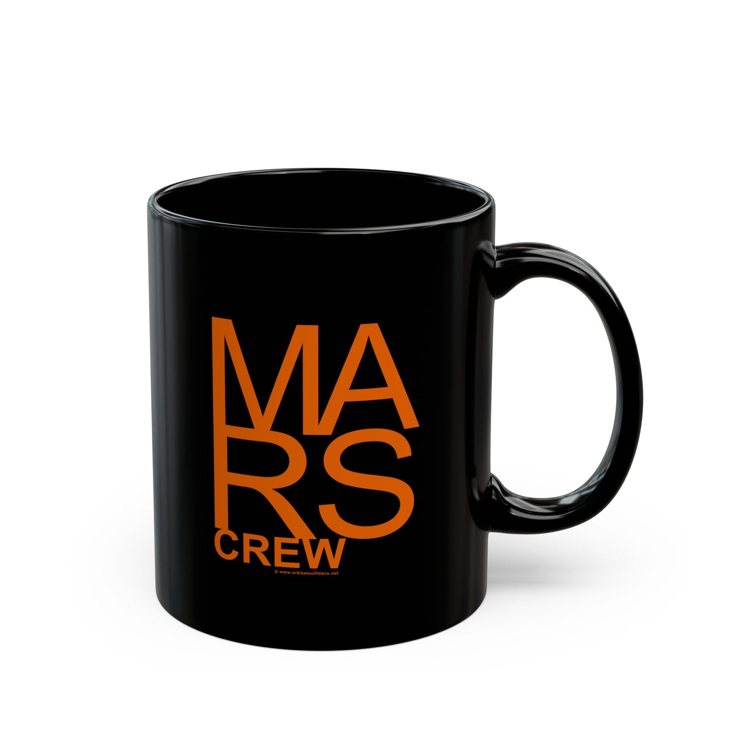 🔴 MARS CREW 11oz Black Mug