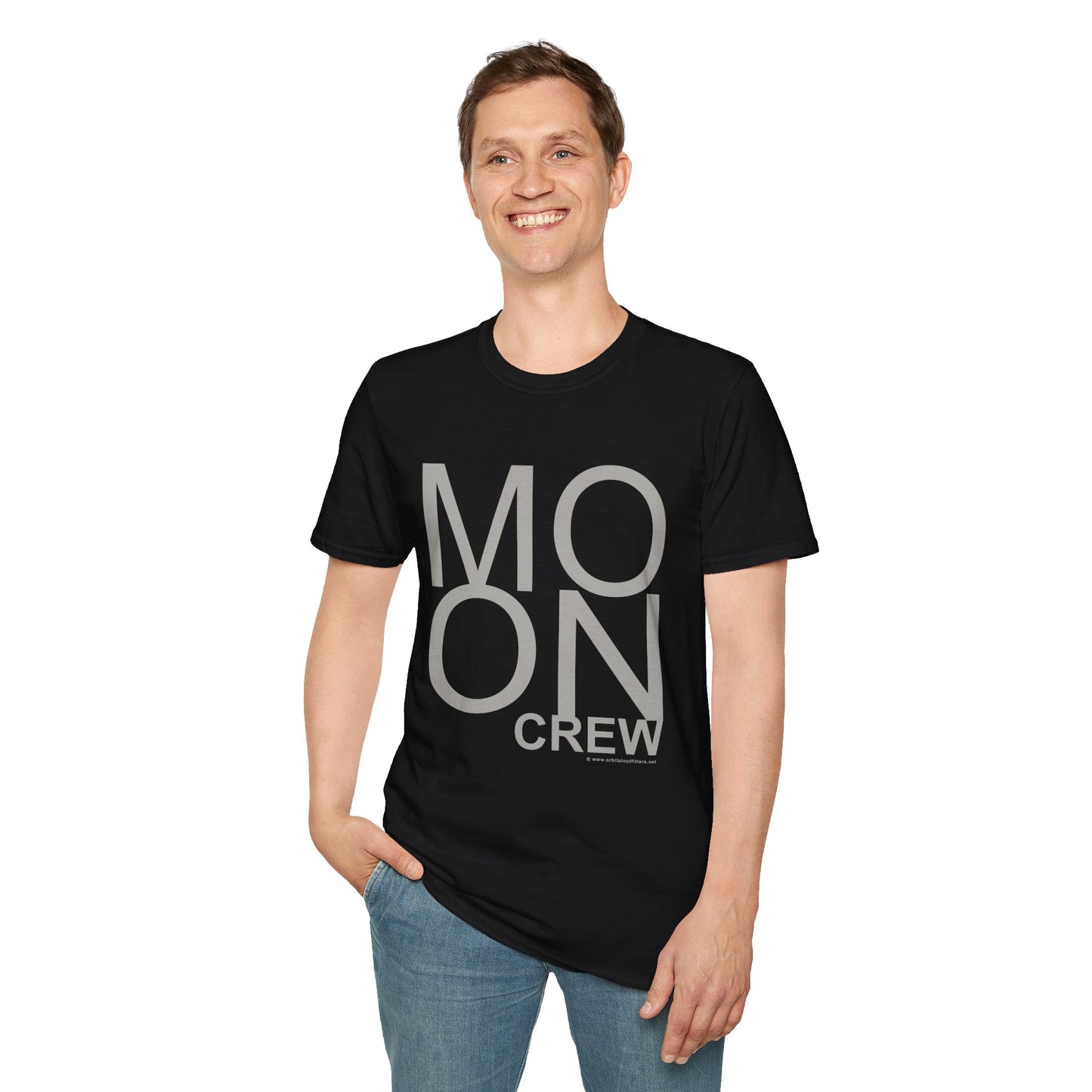 🌘 Moon Crew Unisex Softstyle T-Shirt