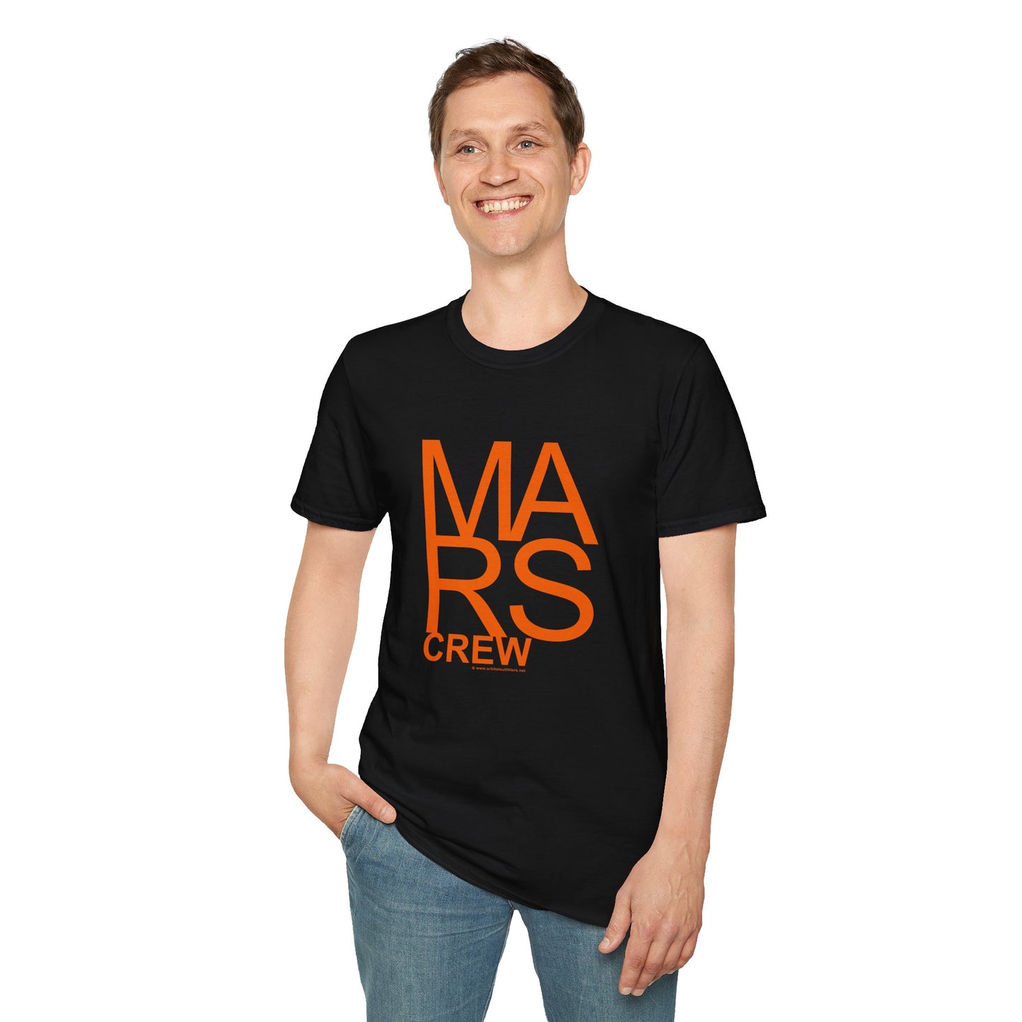🔴 MARS CREW Unisex Softstyle T-Shirt