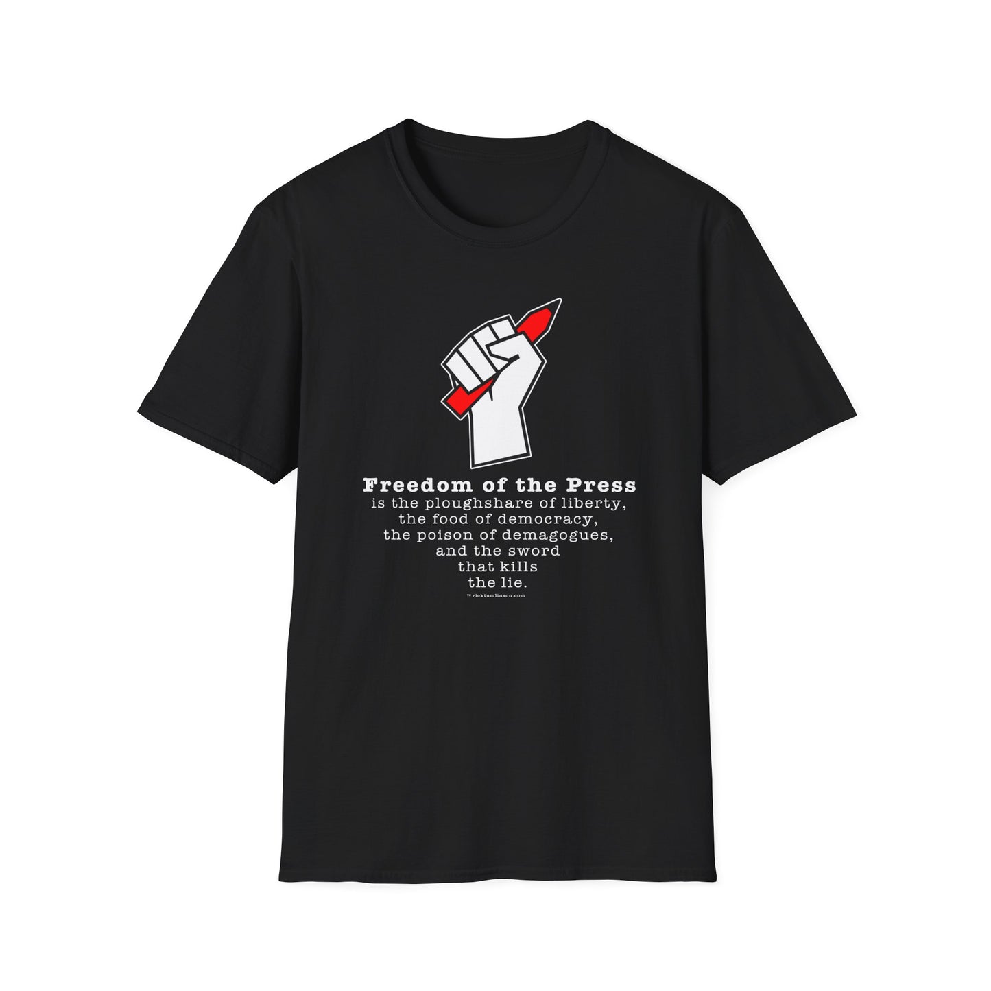 "Freedom of the Press" Unisex Softstyle T-Shirt