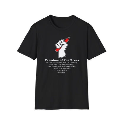 "Freedom of the Press" Unisex Softstyle T-Shirt