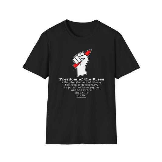 "Freedom of the Press" Unisex Softstyle T-Shirt