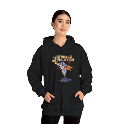 The Space Revolution Unisex Heavy Blend™ Hoodie Sweatshirt