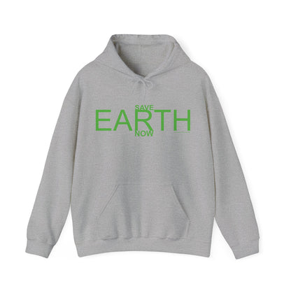Save EARTH Now Unisex Heavy Blend™ Hoodie Sweatshirt