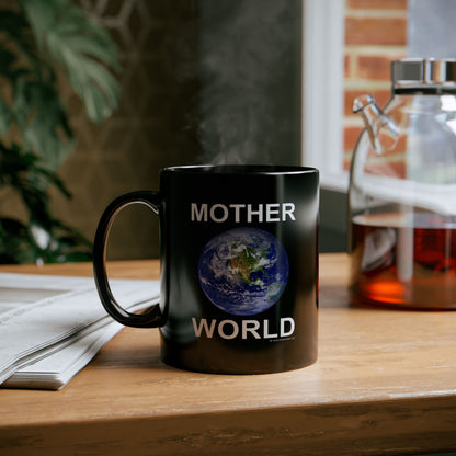 MOTHERWORLD Mug 11oz Black Mug