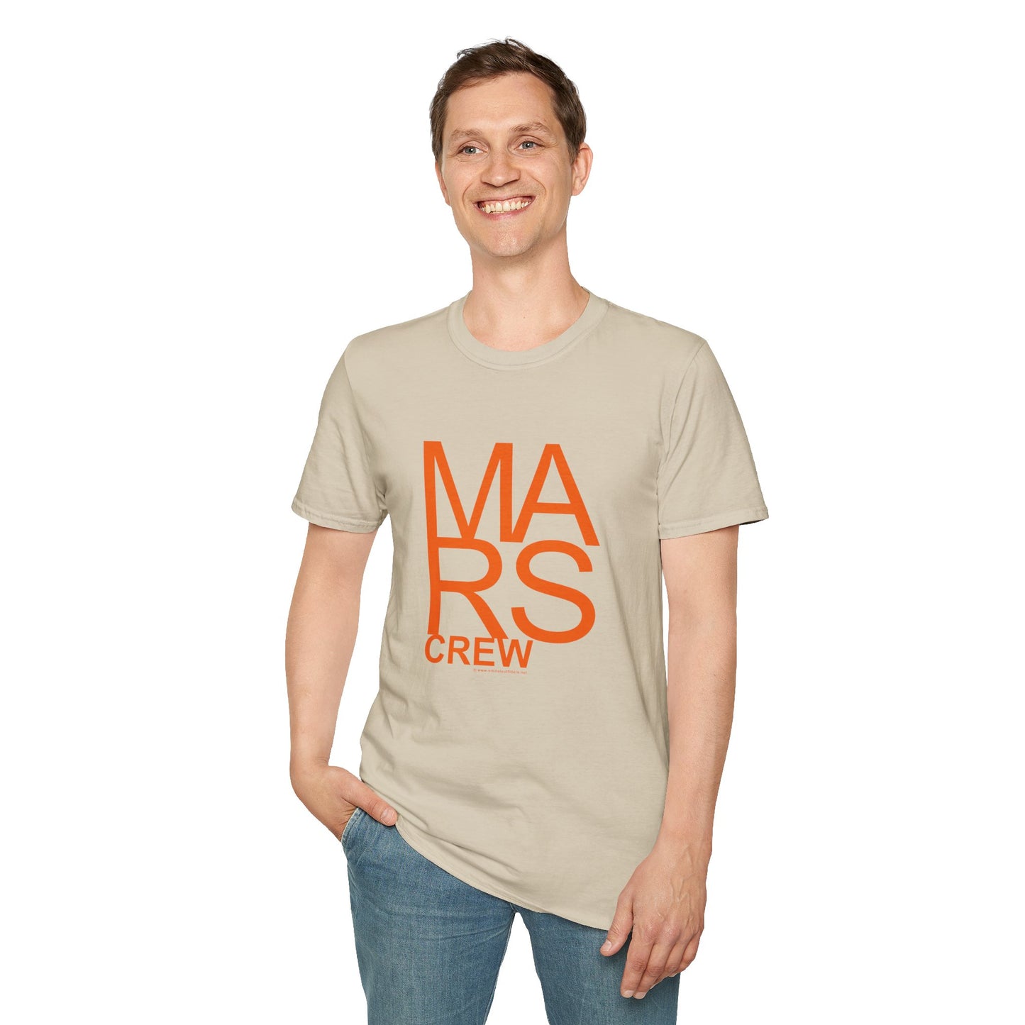 🔴 MARS CREW Unisex Softstyle T-Shirt