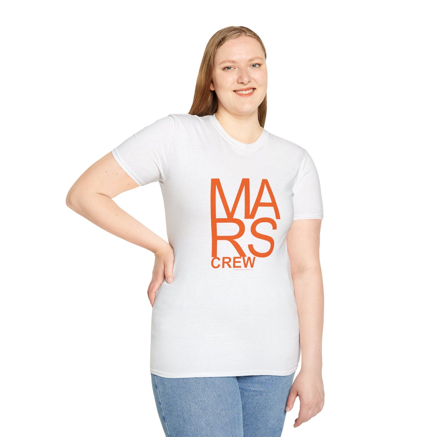 🔴 MARS CREW Unisex Softstyle T-Shirt