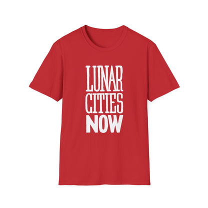 LUNAR CITIES NOW Unisex Softstyle T-Shirt