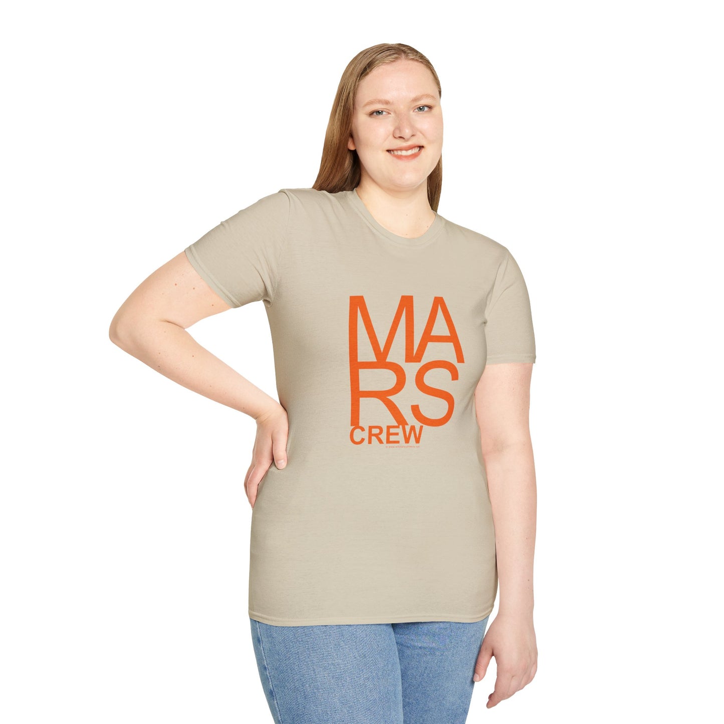 🔴 MARS CREW Unisex Softstyle T-Shirt