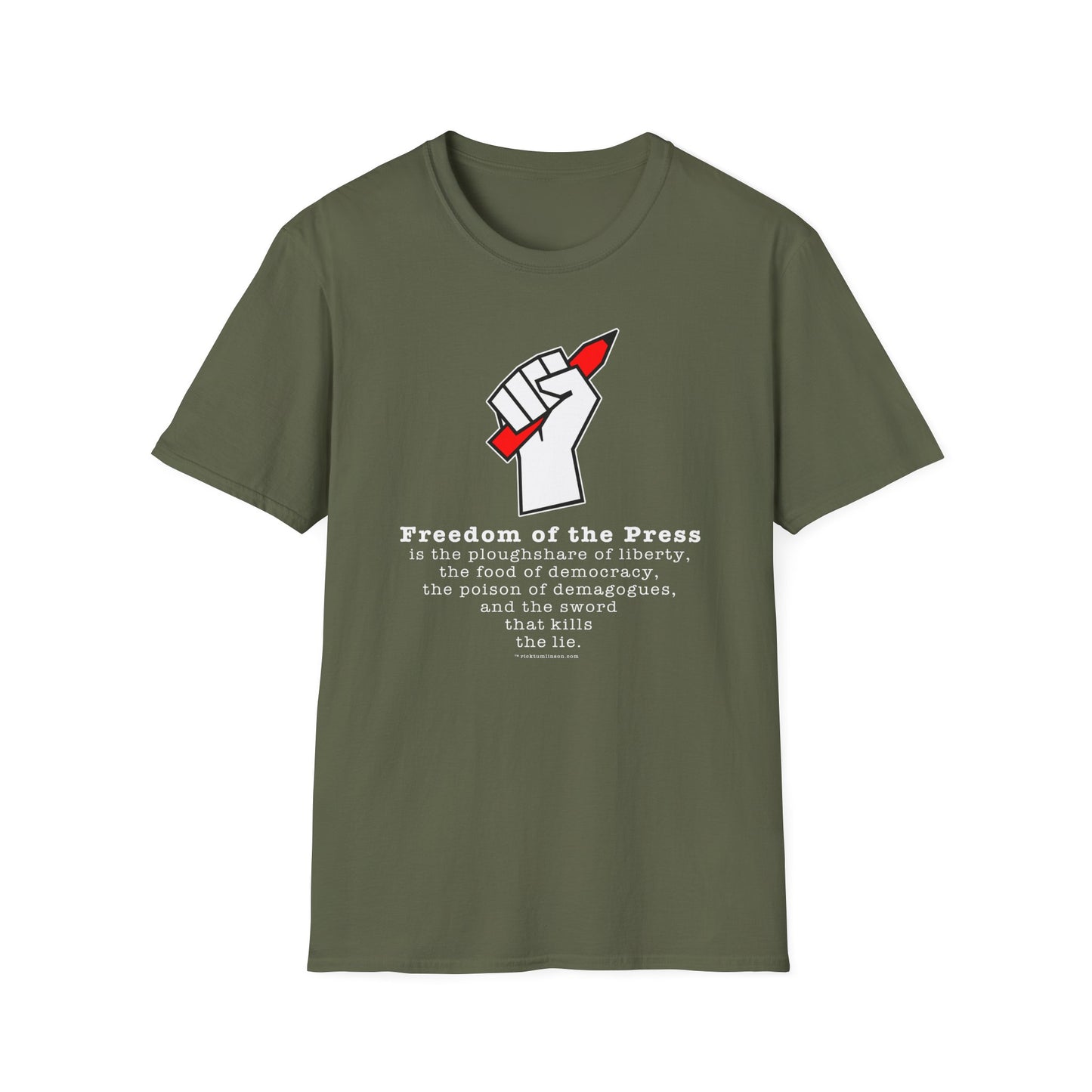 "Freedom of the Press" Unisex Softstyle T-Shirt