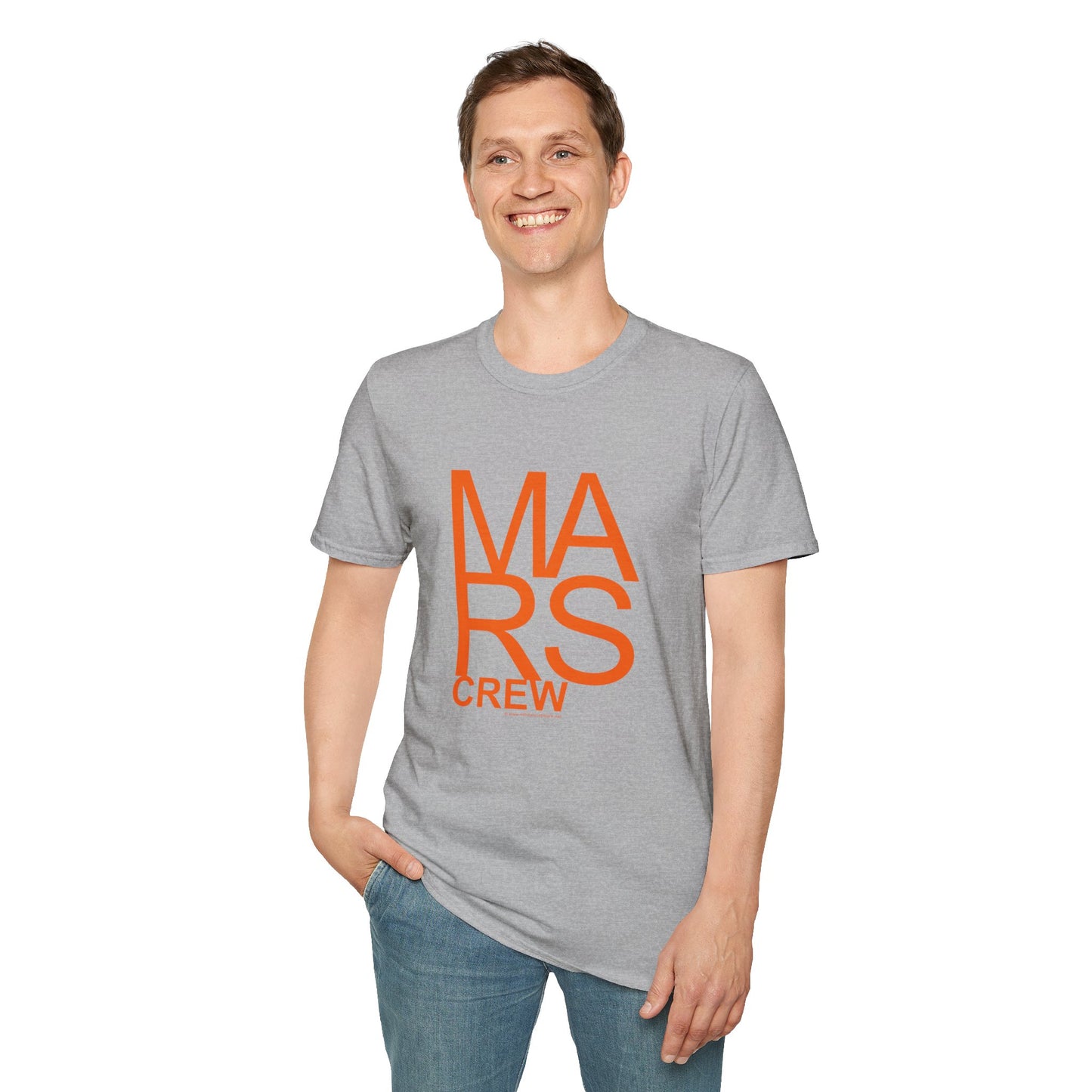 🔴 MARS CREW Unisex Softstyle T-Shirt