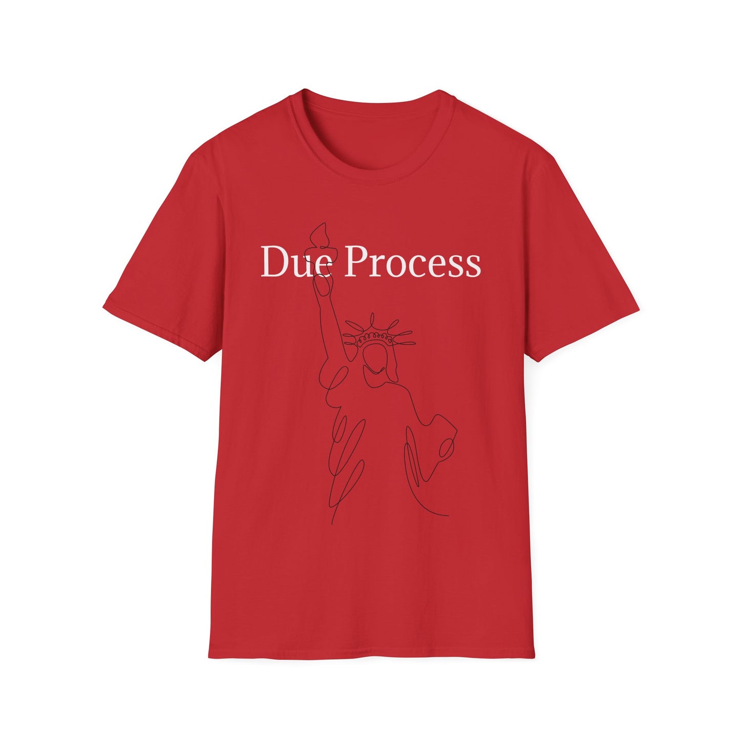"Due Process" Unisex Softstyle T-Shirt