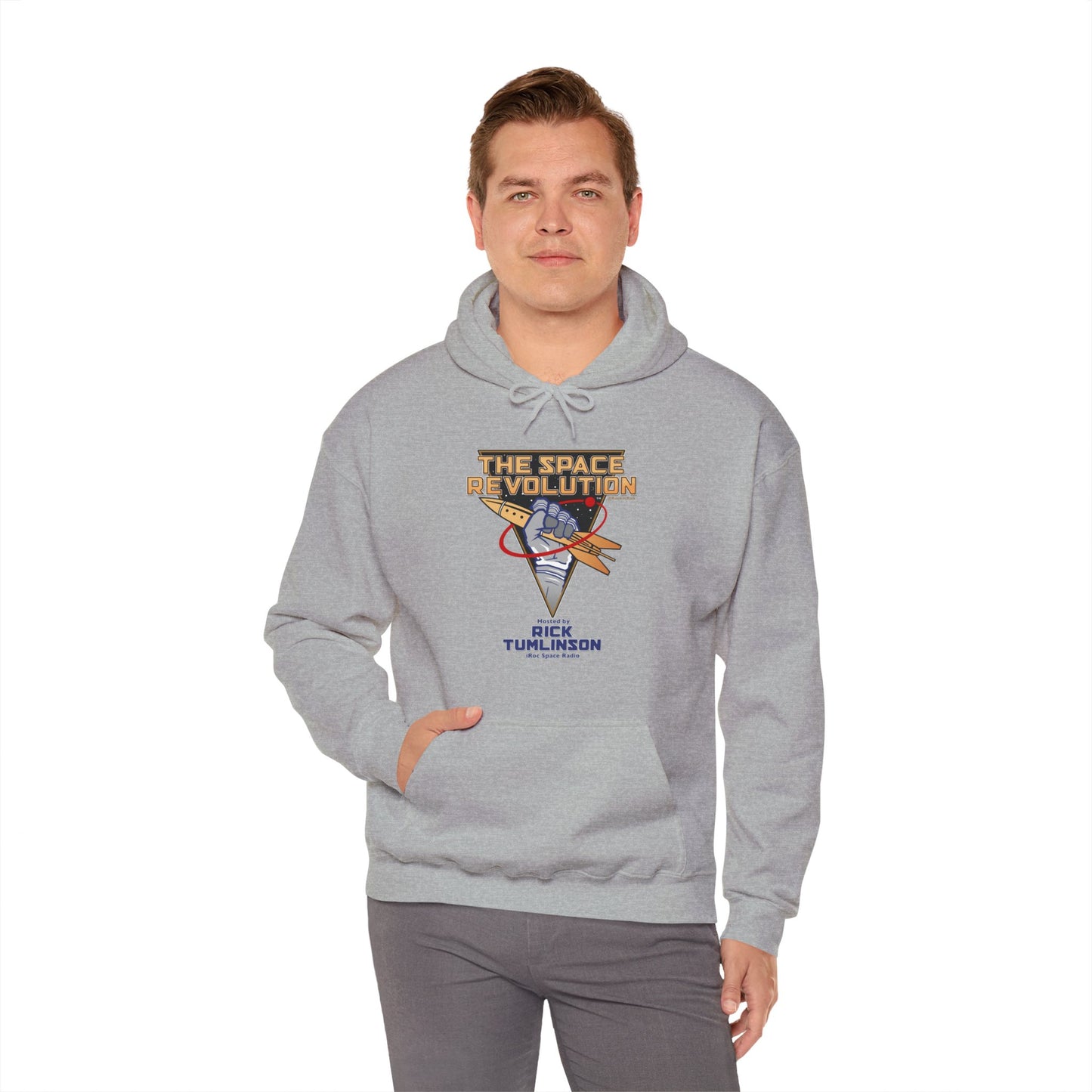 The Space Revolution Unisex Heavy Blend™ Hoodie Sweatshirt