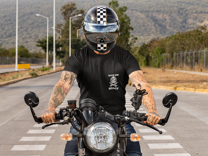 GIVE ME SPACE (front and back) Unisex Softstyle T-Shirt