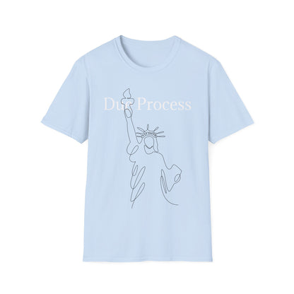 "Due Process" Unisex Softstyle T-Shirt