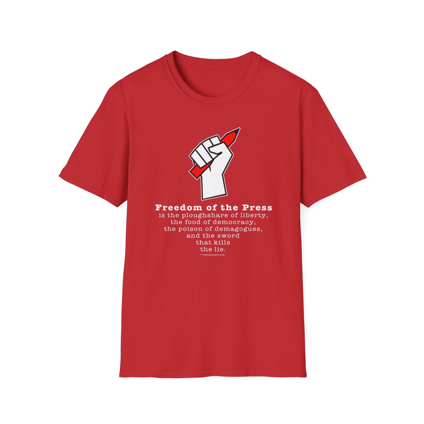 "Freedom of the Press" Unisex Softstyle T-Shirt
