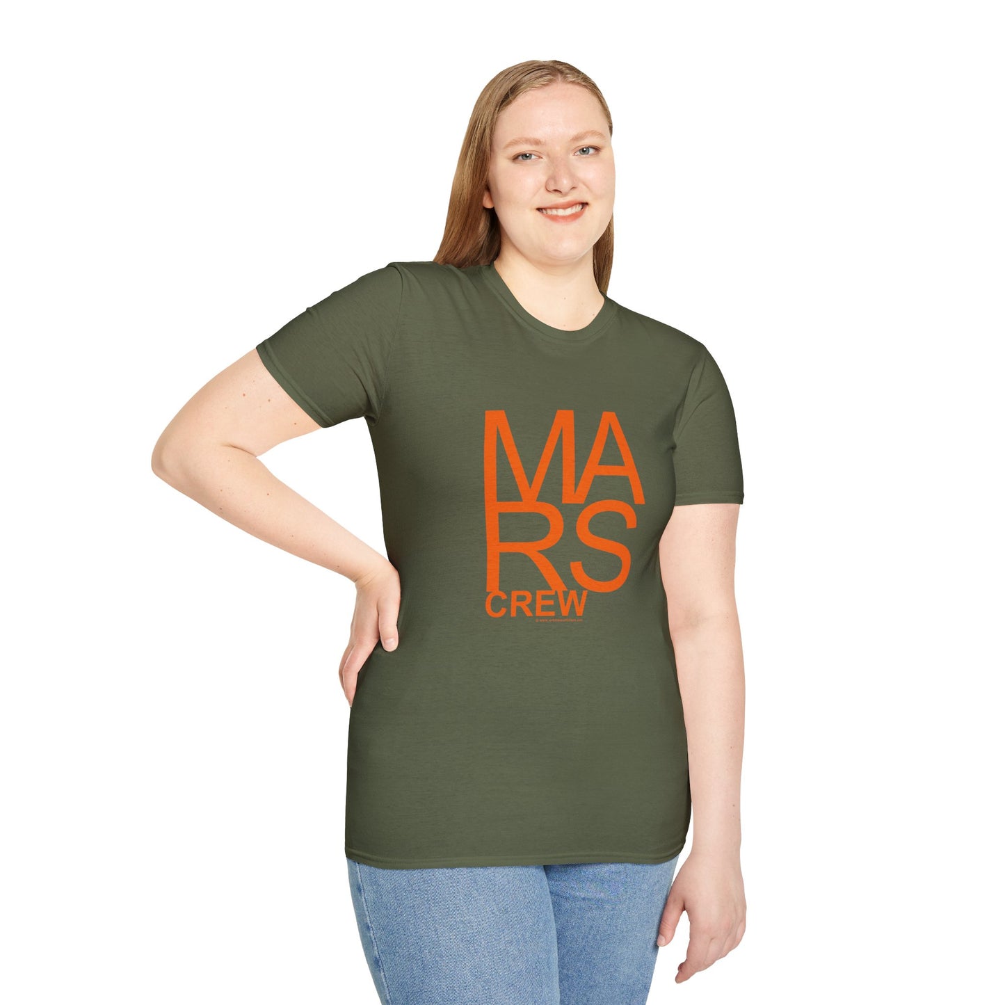 🔴 MARS CREW Unisex Softstyle T-Shirt