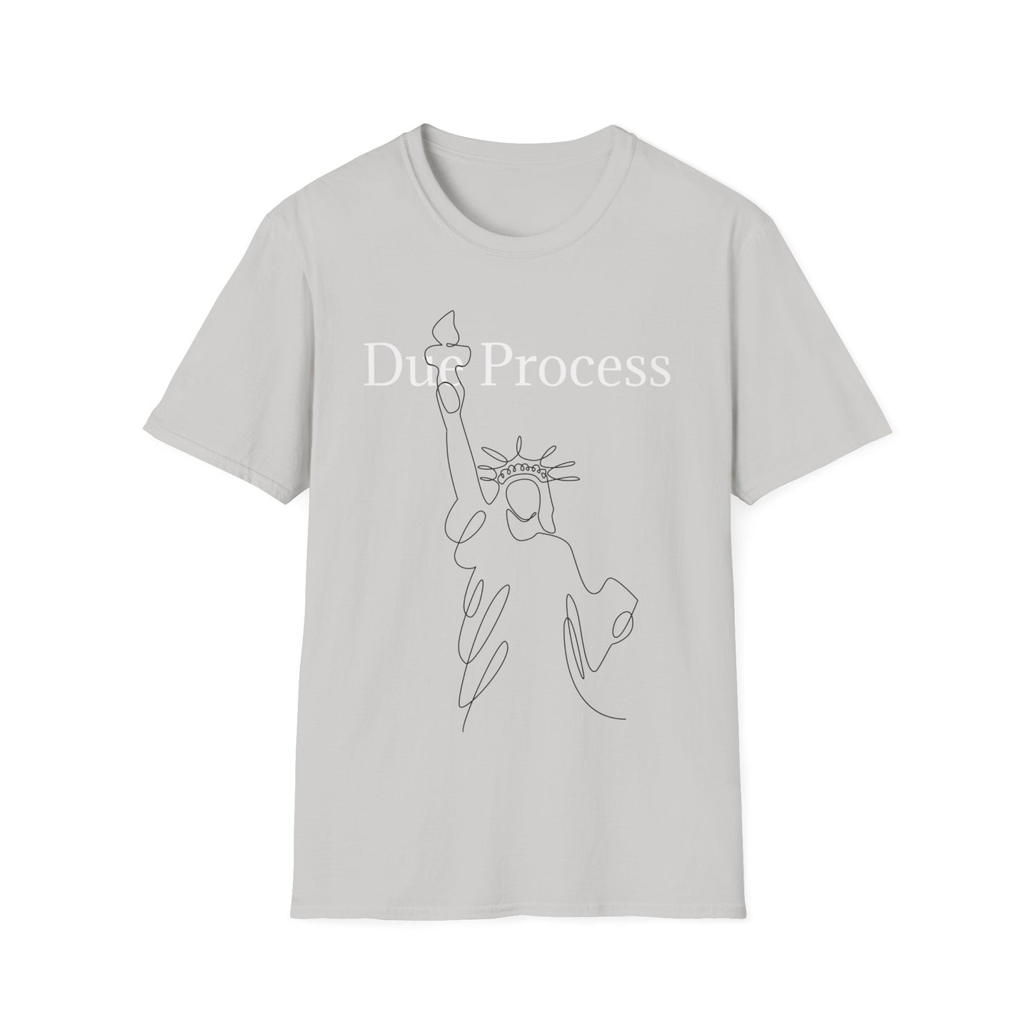 "Due Process" Unisex Softstyle T-Shirt
