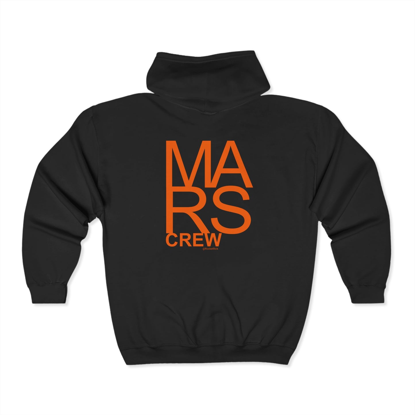 🔴 MARS CREW Unisex Heavy Blend™ Full Zip Hoodie Sweatshirt