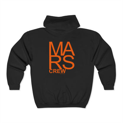 🔴 MARS CREW Unisex Heavy Blend™ Full Zip Hoodie Sweatshirt