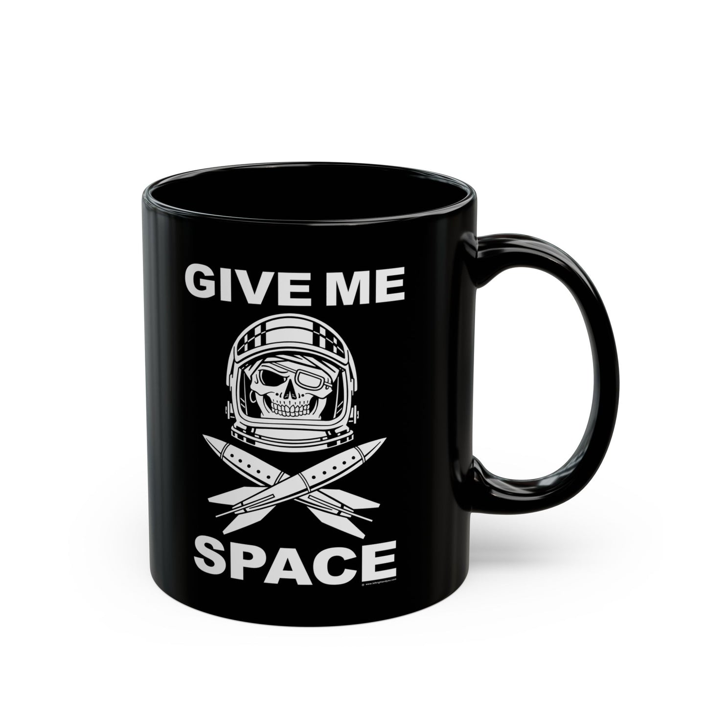 GIVE ME SPACE 11oz Black Mug