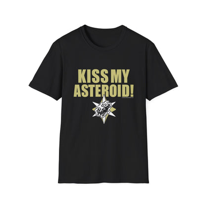 ☄️ KISS MY ASTEROID!! Black Unisex Ultra Cotton Tee