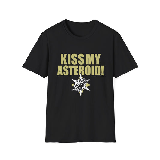☄️ KISS MY ASTEROID!! Black Unisex Ultra Cotton Tee