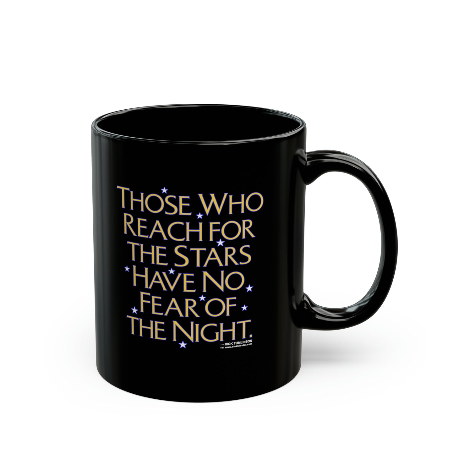 No Fear of the Night 11oz Black Mug