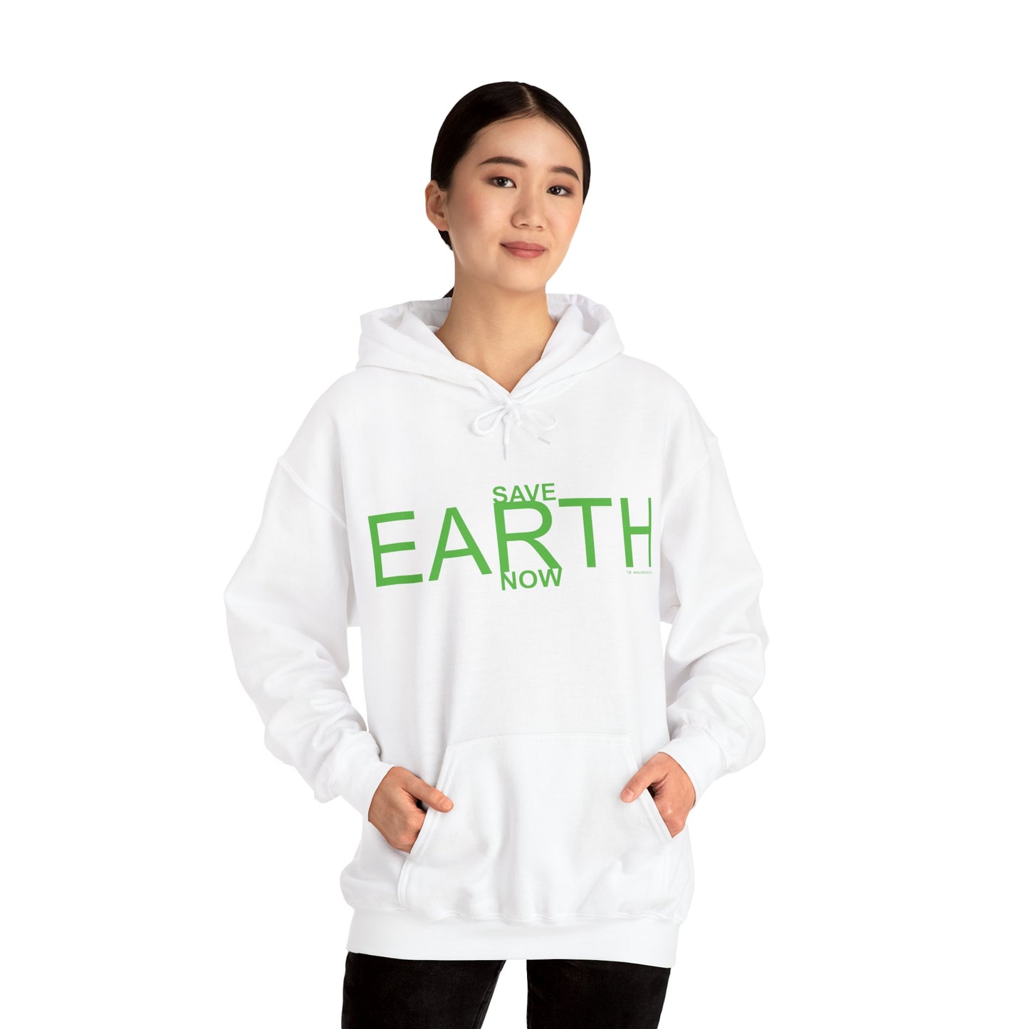 Save EARTH Now Unisex Heavy Blend™ Hoodie Sweatshirt
