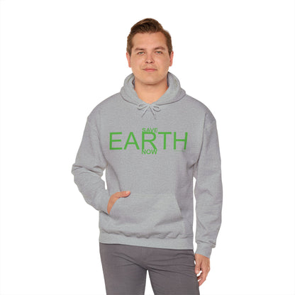 Save EARTH Now Unisex Heavy Blend™ Hoodie Sweatshirt