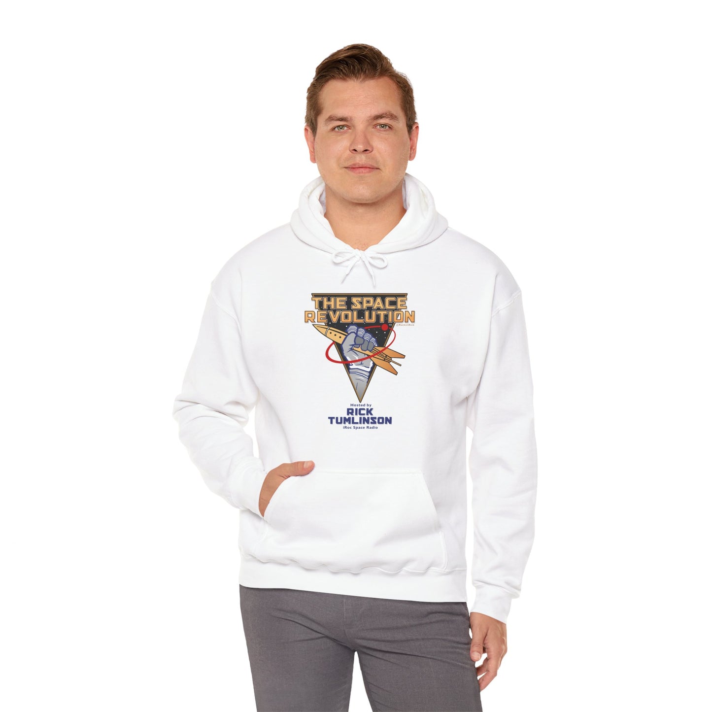 The Space Revolution Unisex Heavy Blend™ Hoodie Sweatshirt