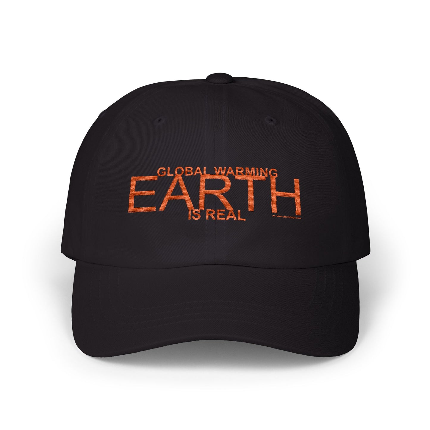 EARTH - GLOBAL WARMING IS REAL Adjustable Cap