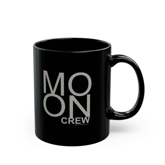🌘 MOON CREW 11oz Black Mug