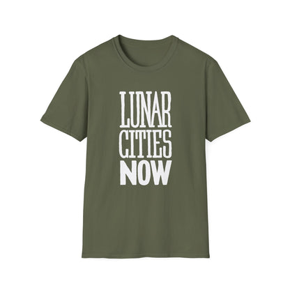 LUNAR CITIES NOW Unisex Softstyle T-Shirt